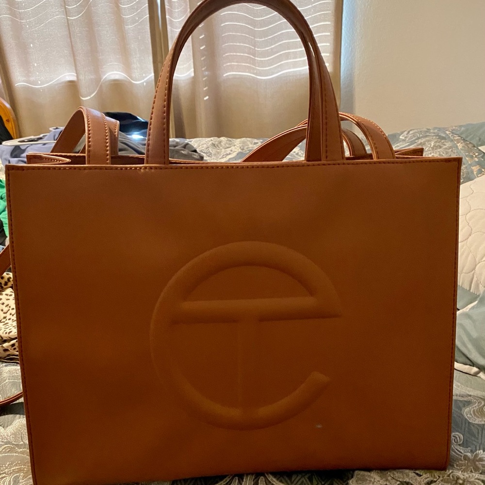 Medium Tan Telfar Tote
